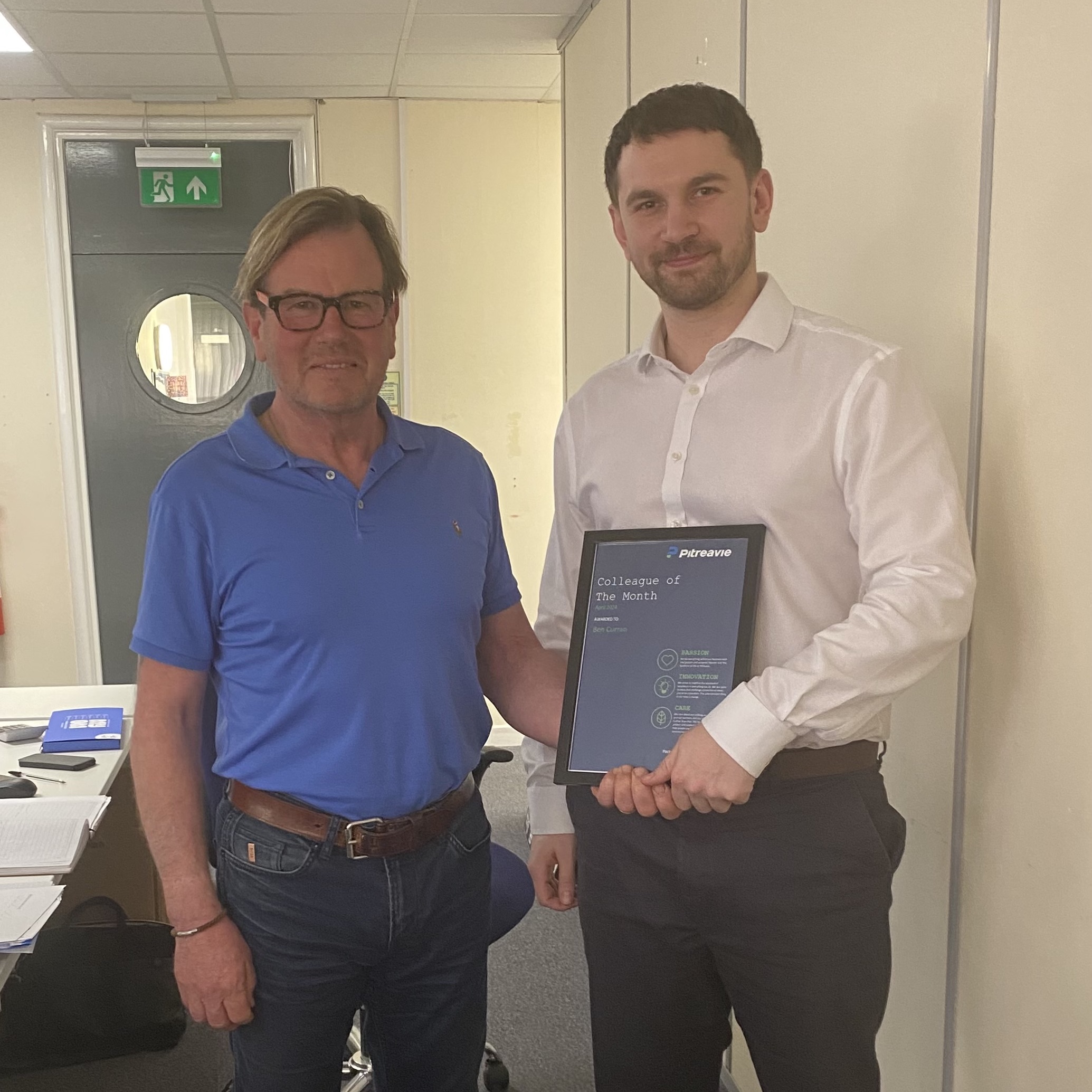 Pitreavie Packaging Colleague of the Month May 2024